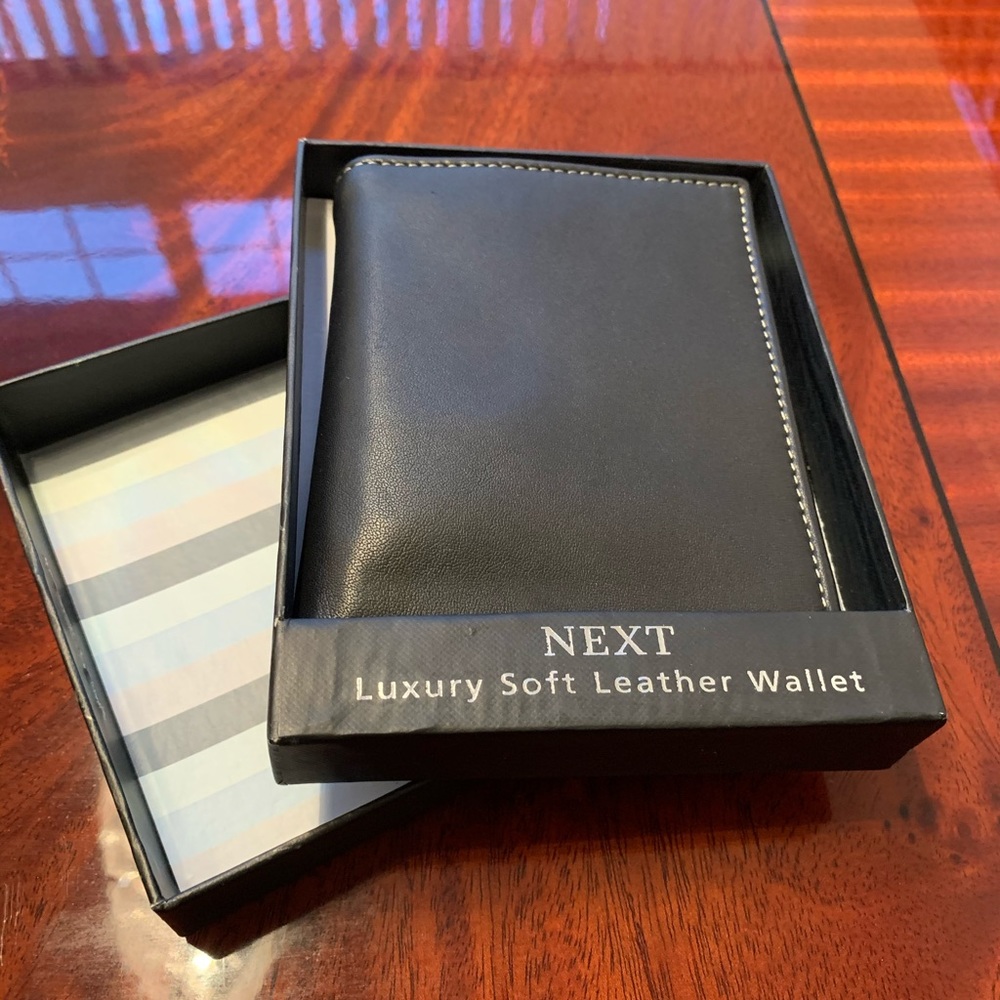 NWT NEXT Luxury leather wallet
